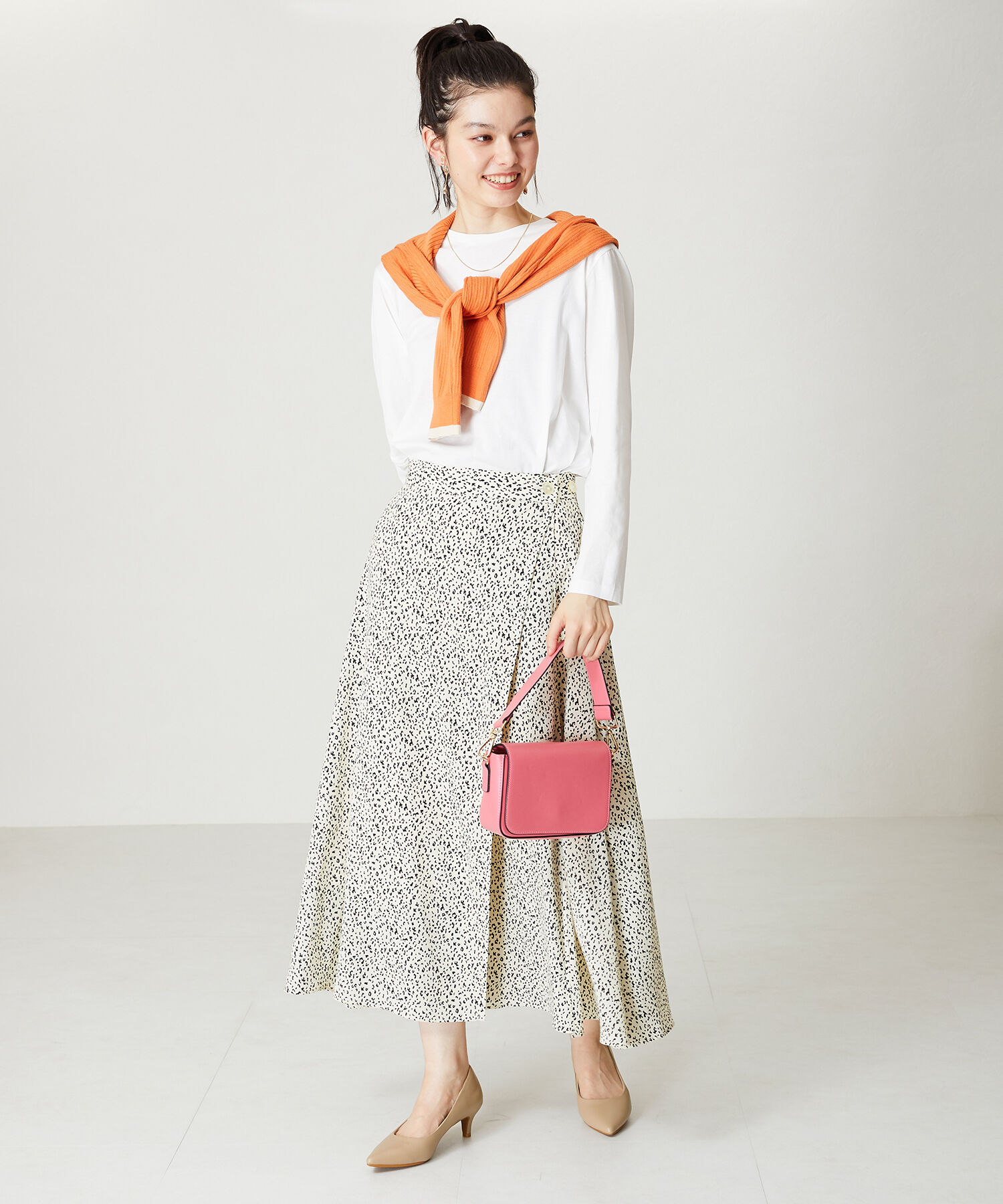 ORiental TRaffic「【跳べるパンプス/シリーズ累計１５０万足突破】ミドルヒール パンプス /R-3202 オフィス」|パンプス|