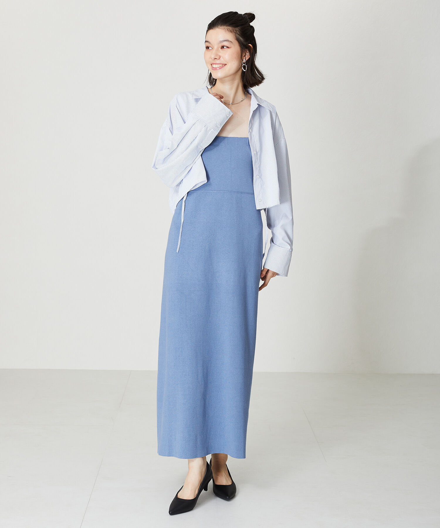 ORiental TRaffic「【跳べるパンプス/シリーズ累計１５０万足突破】ミドルヒール パンプス /R-3202 オフィス」|パンプス|