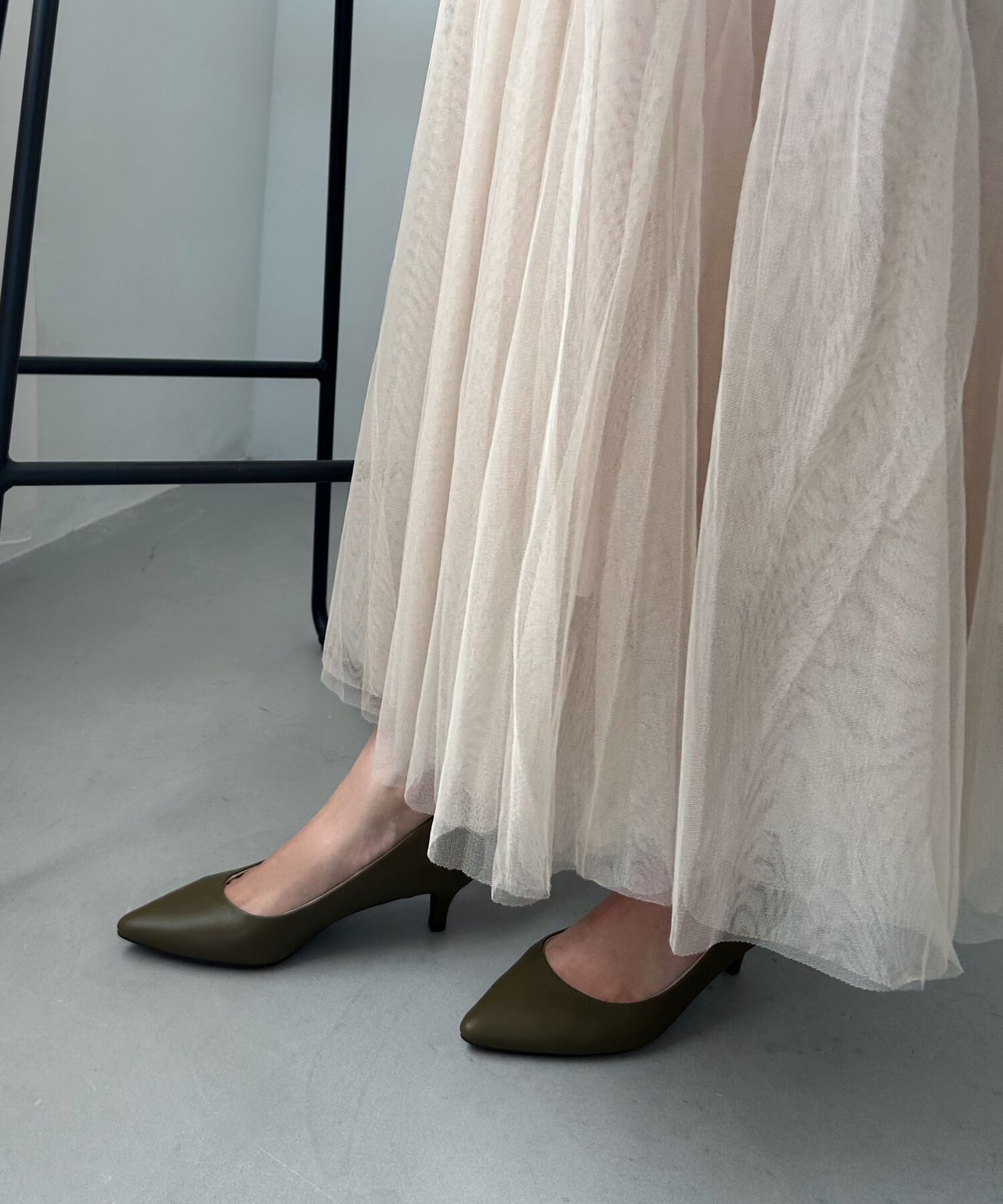 ORiental TRaffic「【跳べるパンプス/シリーズ累計１５０万足突破】ミドルヒール パンプス /R-3202 オフィス」|パンプス|