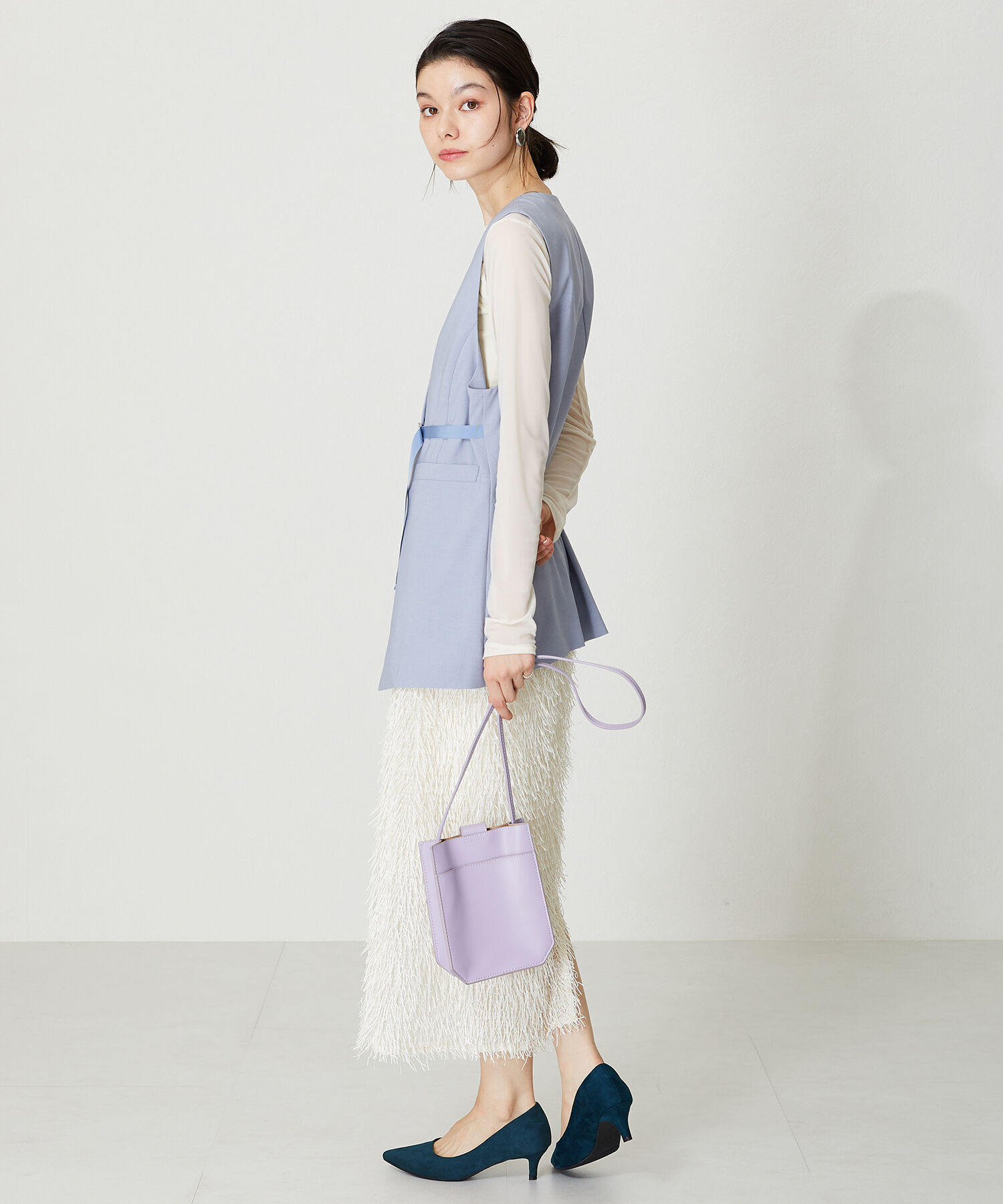 ORiental TRaffic「【跳べるパンプス/シリーズ累計１５０万足突破】ミドルヒール パンプス /R-3202 オフィス」|パンプス|