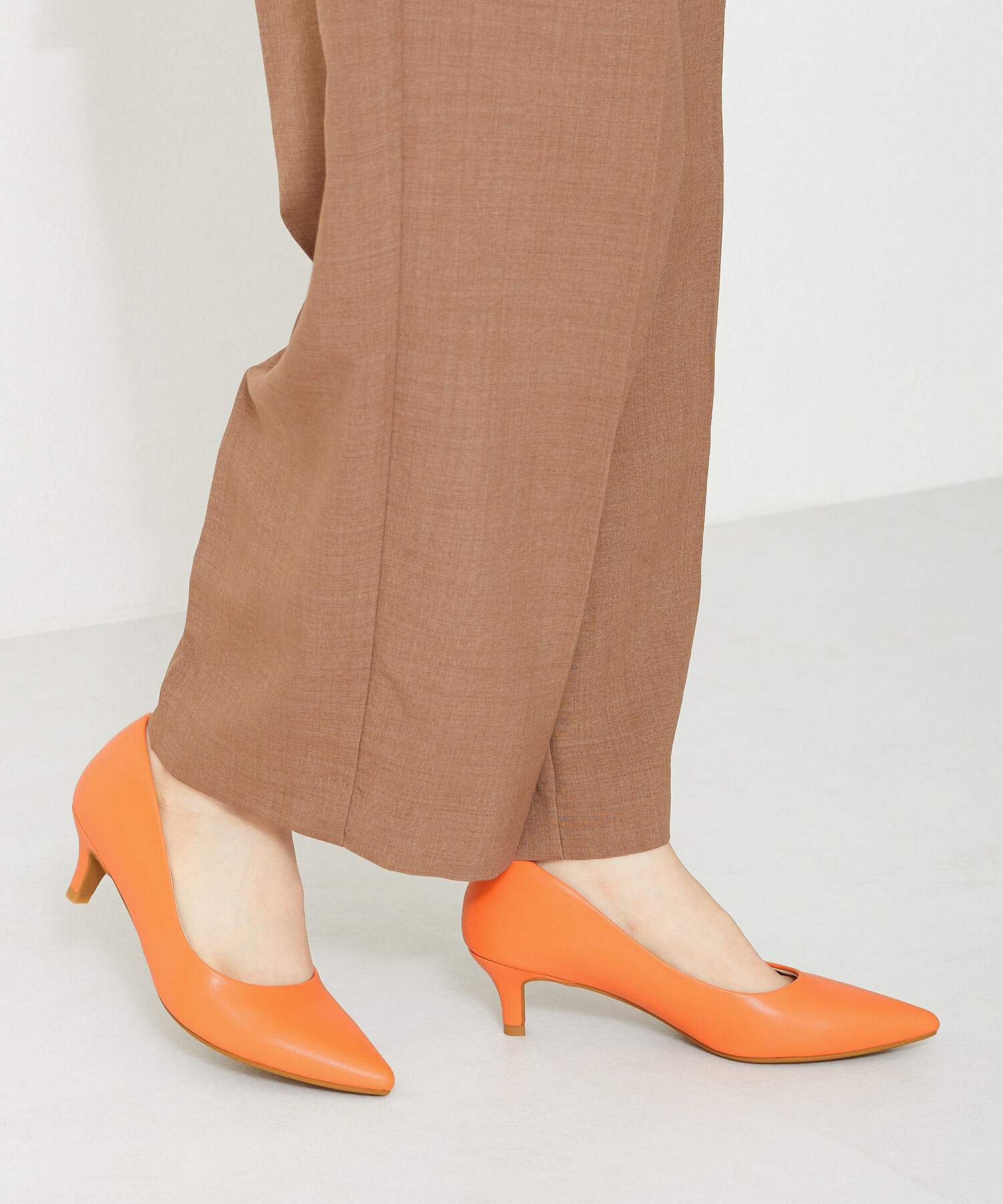 ORiental TRaffic「【跳べるパンプス/シリーズ累計１５０万足突破】ミドルヒール パンプス /R-3202 オフィス」|パンプス|