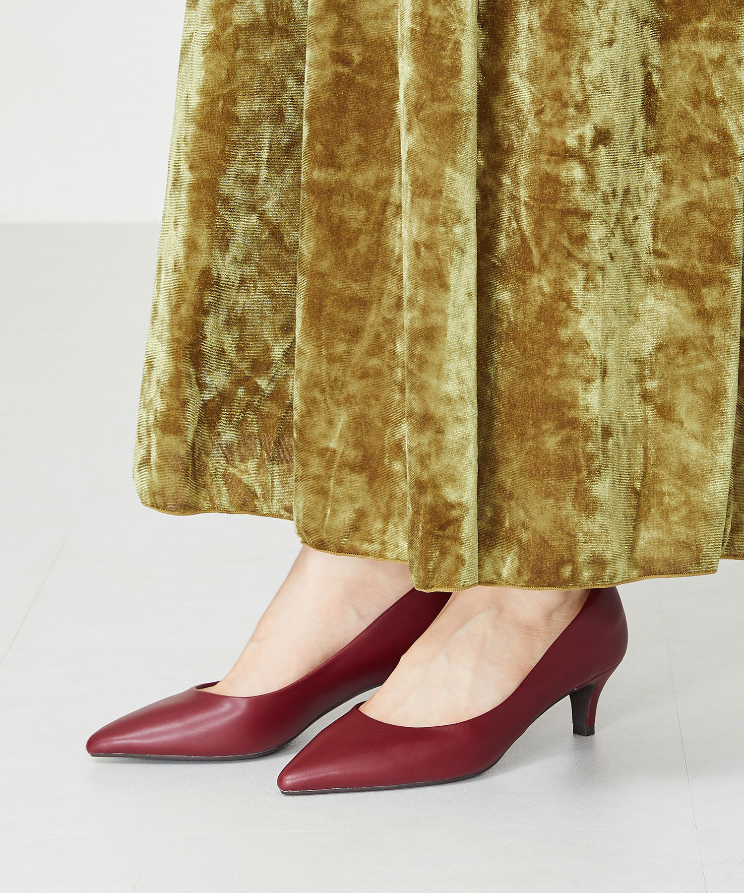 ORiental TRaffic「【跳べるパンプス/シリーズ累計１５０万足突破】ミドルヒール パンプス /R-3202 オフィス」|パンプス|