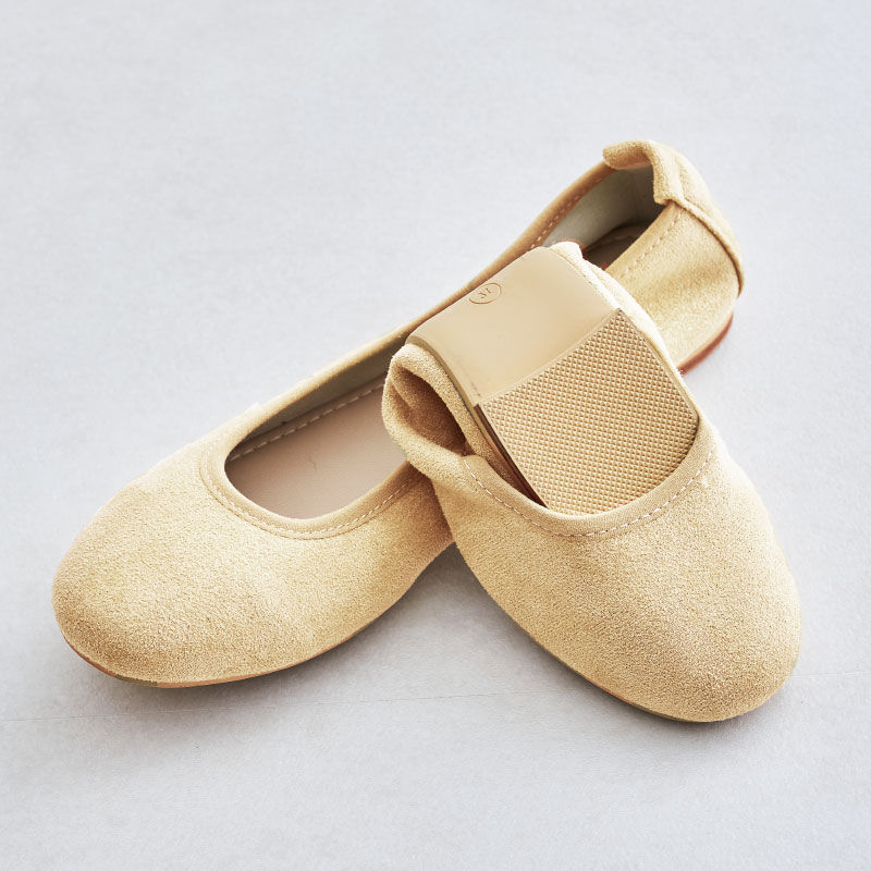 ORiental TRaffic「【柔らかい】ポケッタブルラウンドトゥパンプス/R-4004 パンプス 持ち運び可能 クッション 軽量」|パンプス|