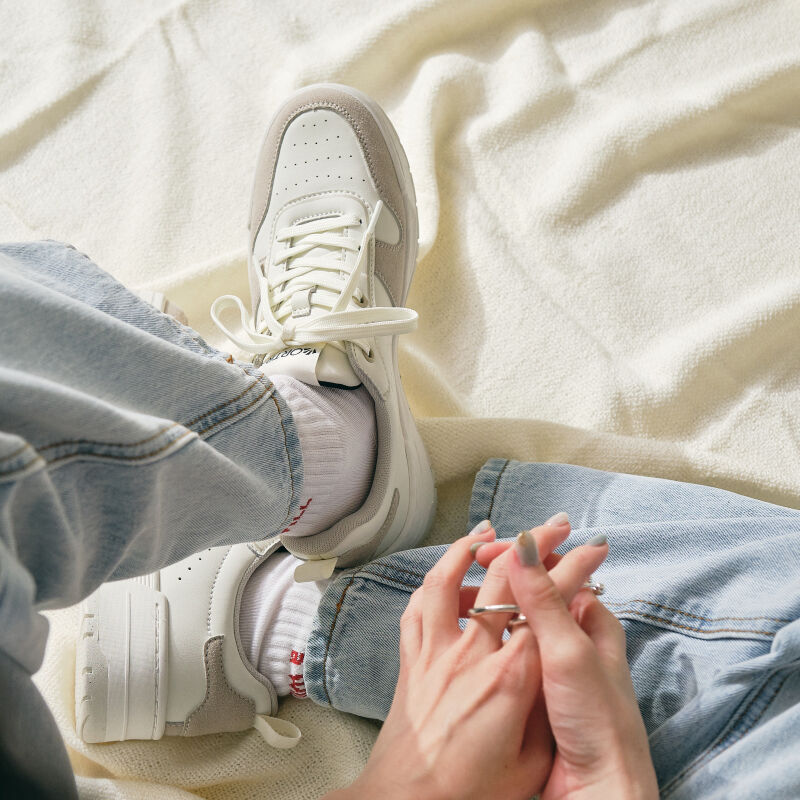 ORiental TRaffic「【トレンド】パンチングミッドソールスニーカー/OT3725 スニーカー 定番 人気 売れてる」|スニーカー|