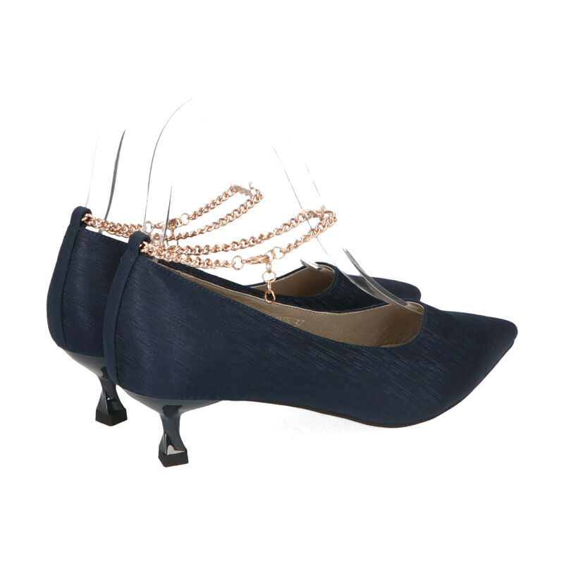 ORiental TRaffic「ポインテッドトゥアンクルチェーンパンプス/R-2015」|パンプス|