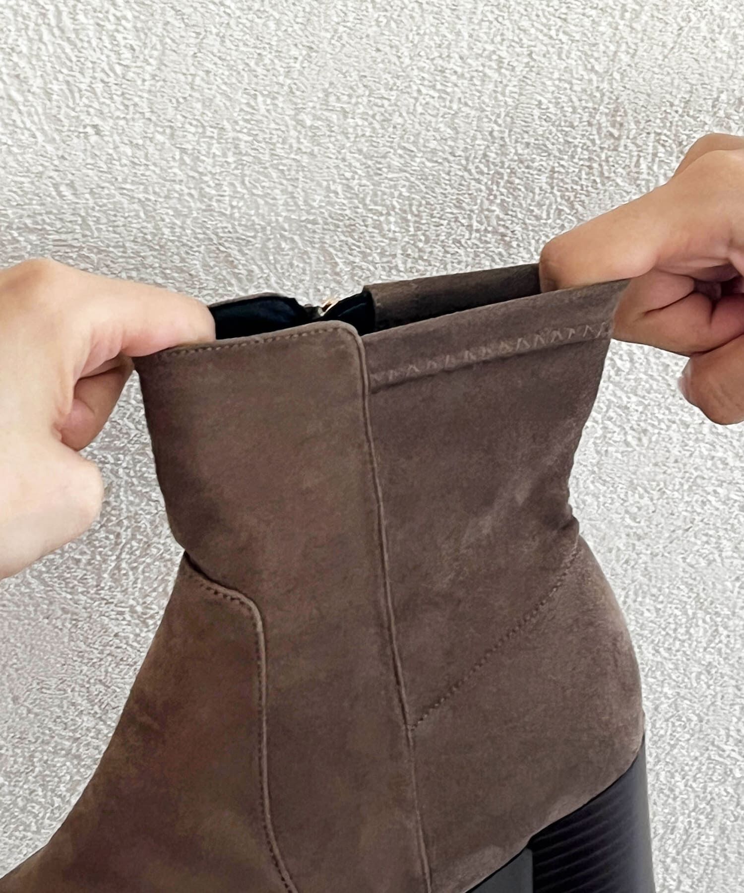 ORiental TRaffic「【 美脚 】 チャンキー ヒール ミドル ブーツ/31408 ヒール6ｃｍ 太ヒール 定番人気」|ショートブーツ|