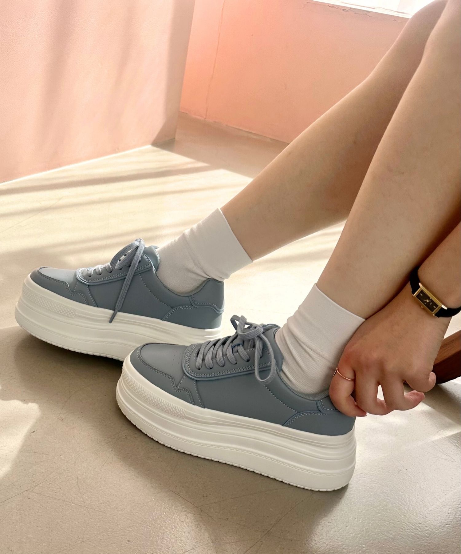 ORiental TRaffic「厚底ローカットスニーカー/OT3736」|スニーカー|