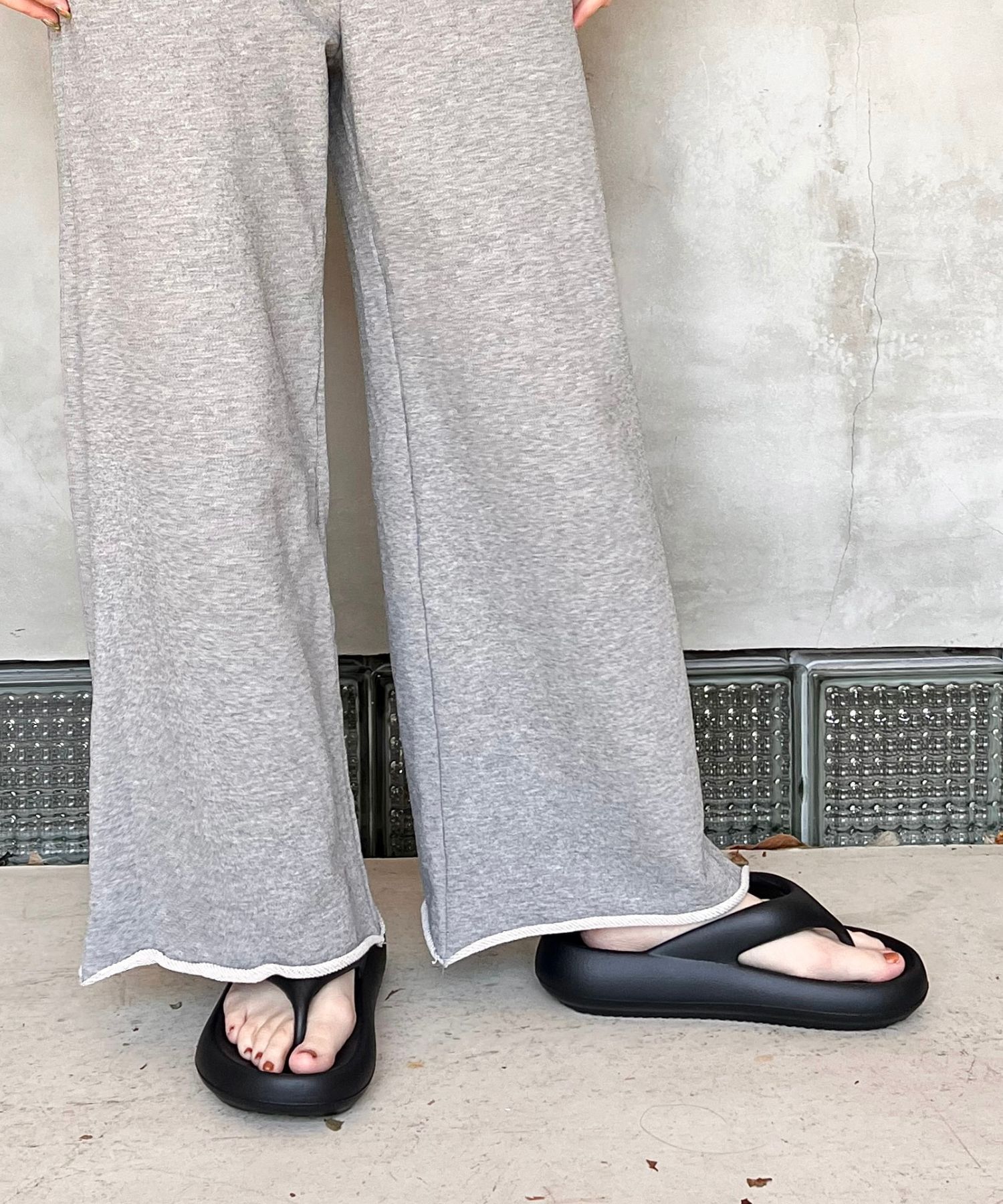 ORiental TRaffic「【リカバリーサンダル】パデットトングサンダル/OT3219 トング サンダル 人気 売れてる トレンド 軽い」|サンダル|