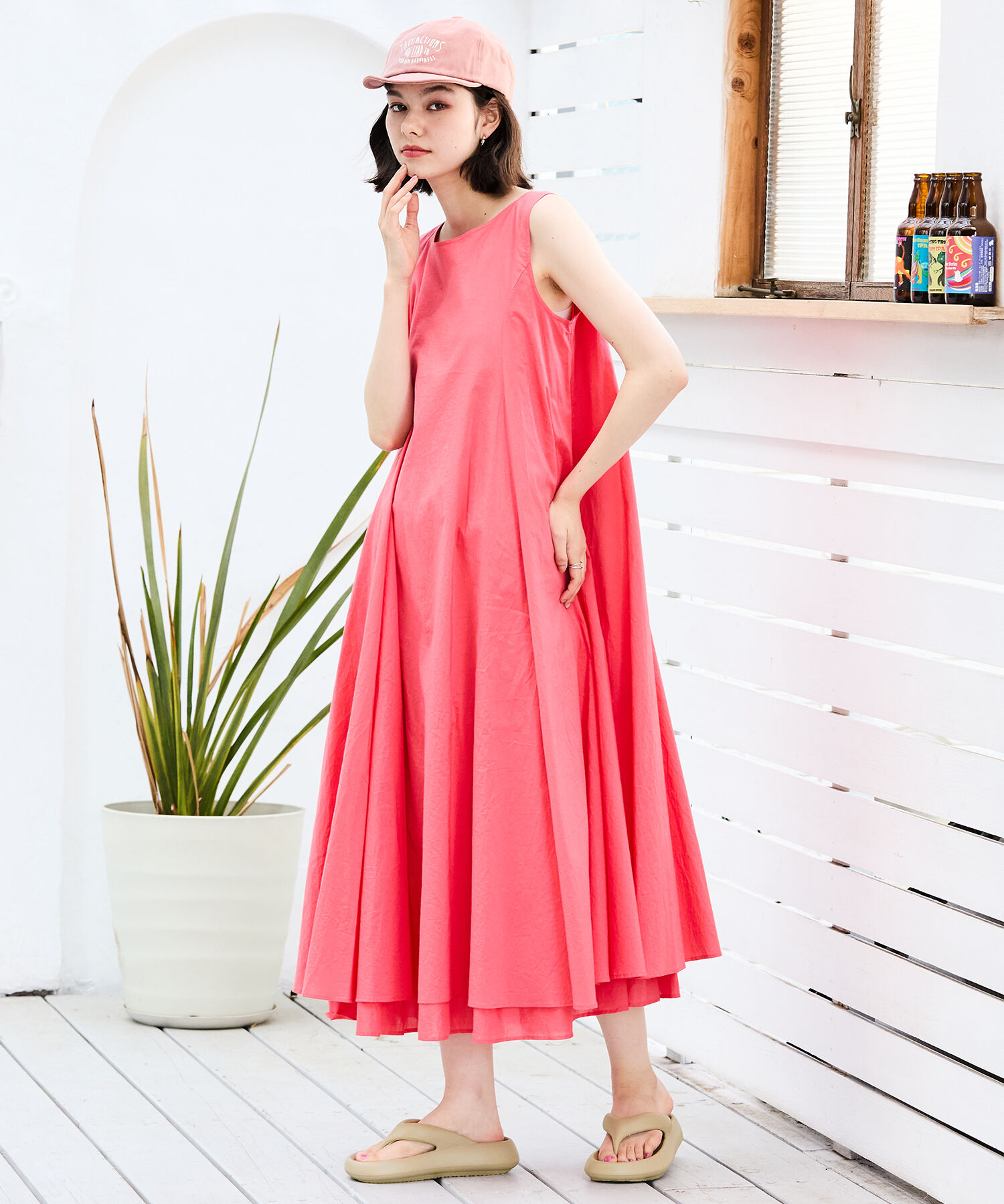 ORiental TRaffic「【リカバリーサンダル】パデットトングサンダル/OT3219 トング サンダル 人気 売れてる トレンド 軽い」|サンダル|