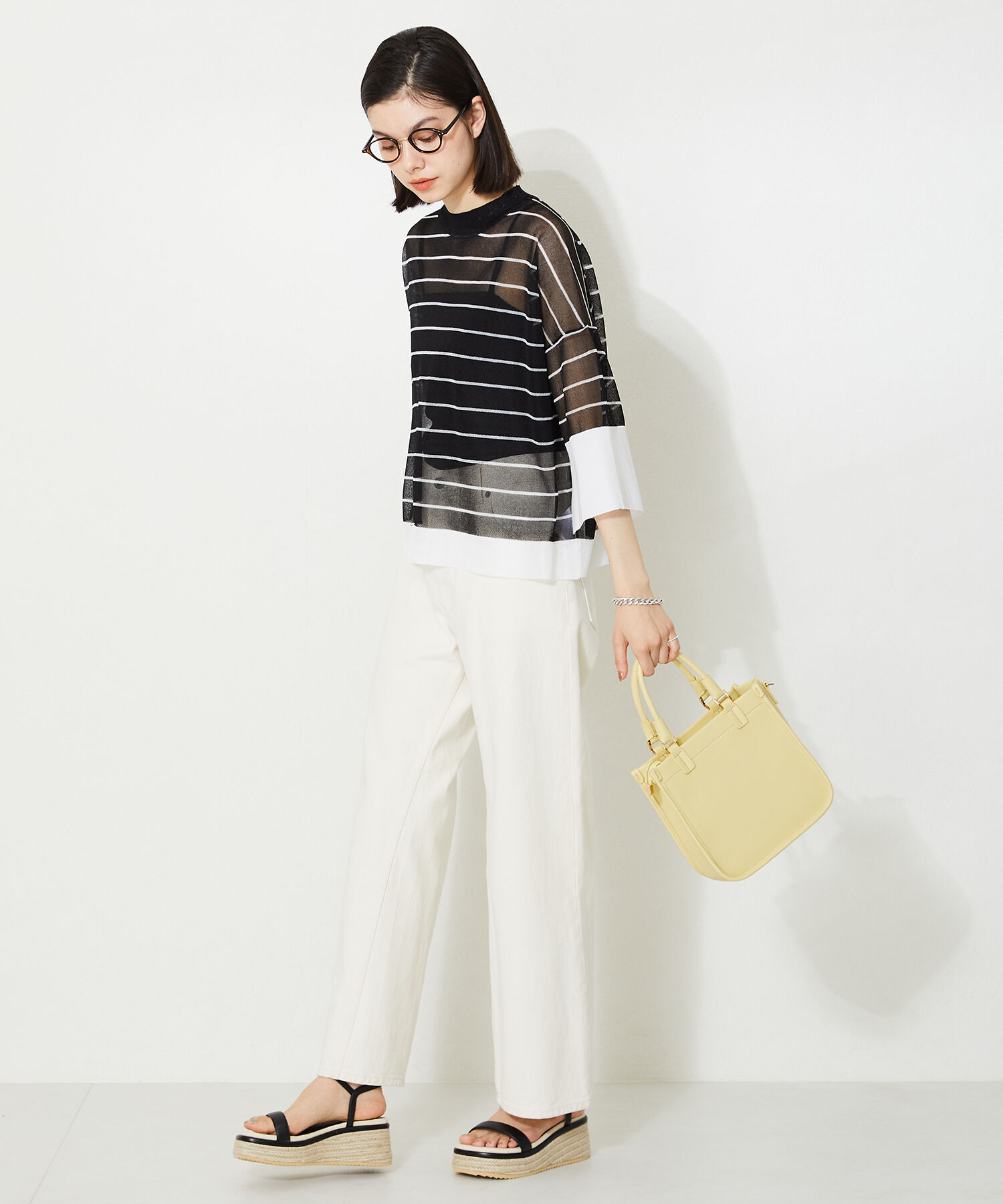 ORiental TRaffic「【BAG】ボックス型ハンドバッグ/BA-227」|ショルダー・メッセンジャー|