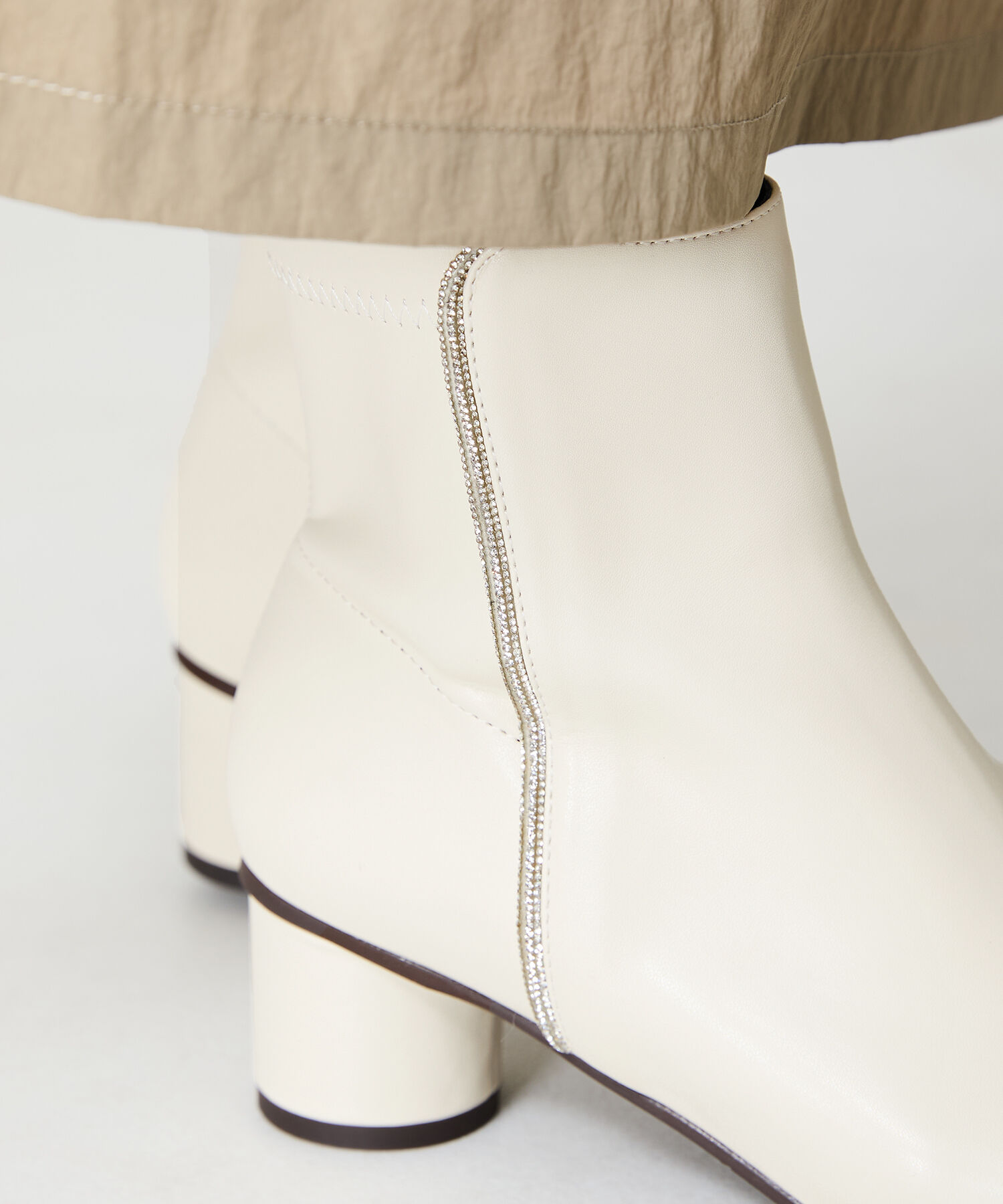 WA Oriental TRaffic「ラインストーン 切替 ショート ブーツ /42404」|ショートブーツ|