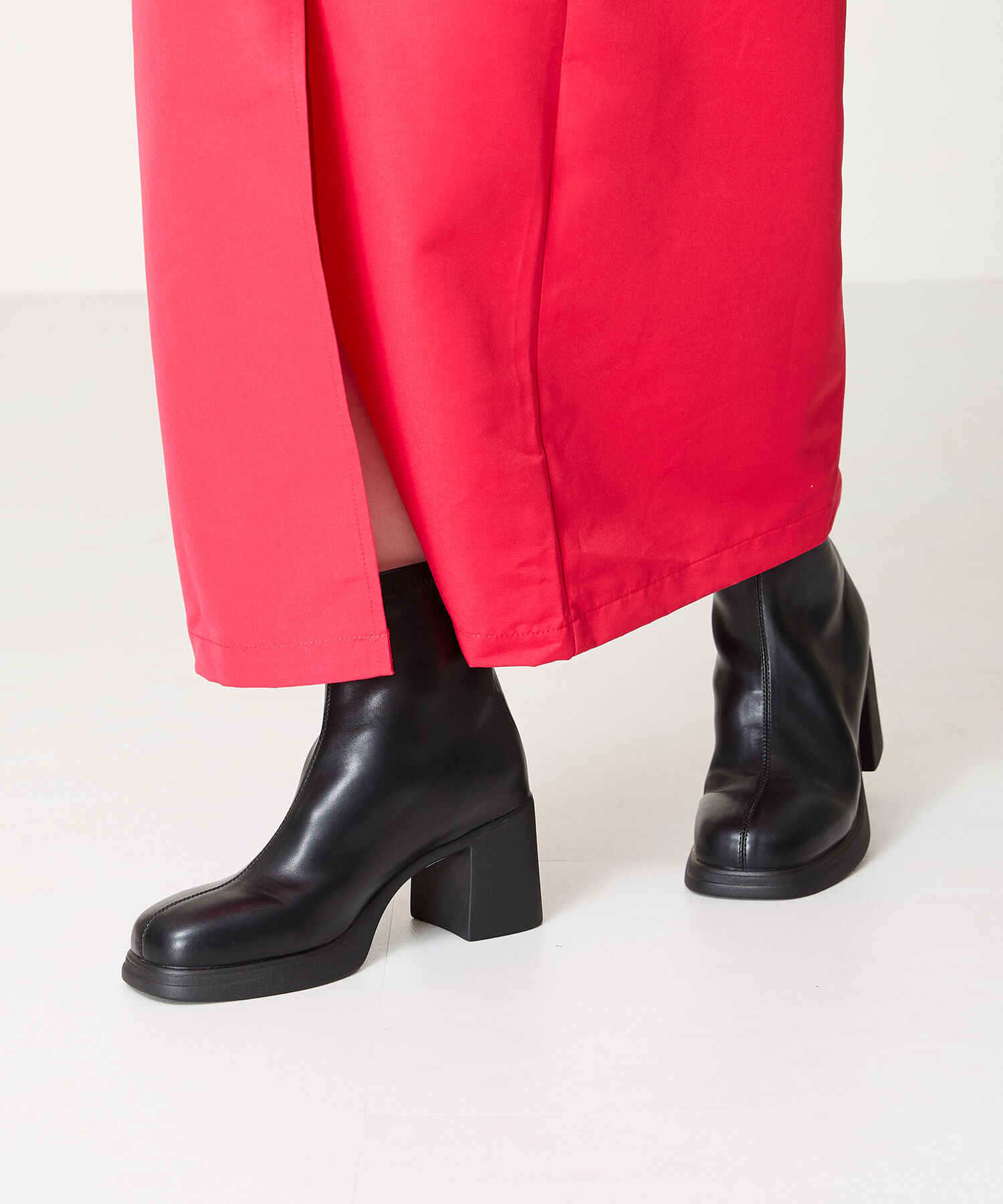 ORiental TRaffic「オブリークトゥ バック ジップ ブーツ /41420」|ショートブーツ|