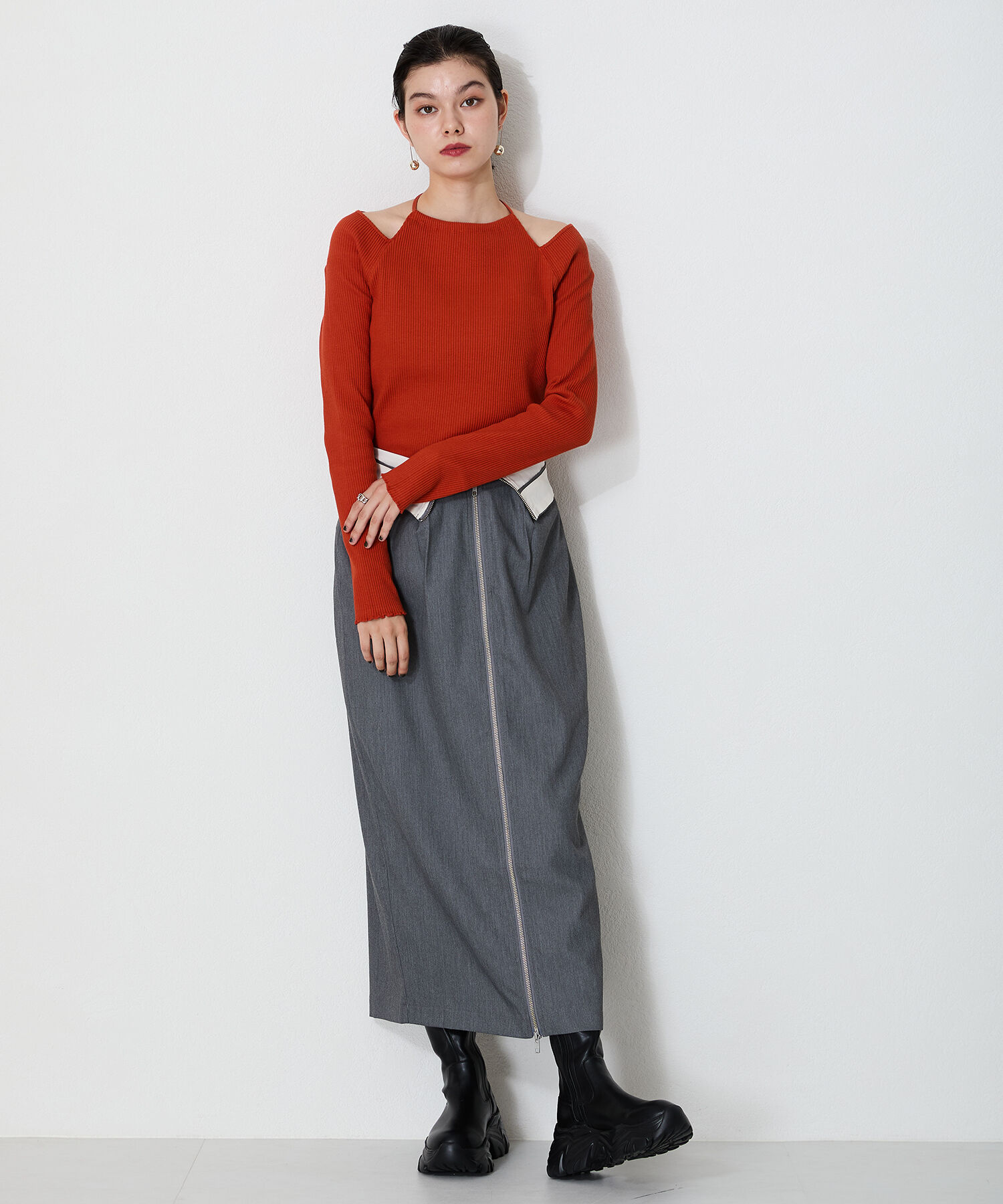 ORiental TRaffic「スニーカーソールロングブーツ/41503」|ロングブーツ|