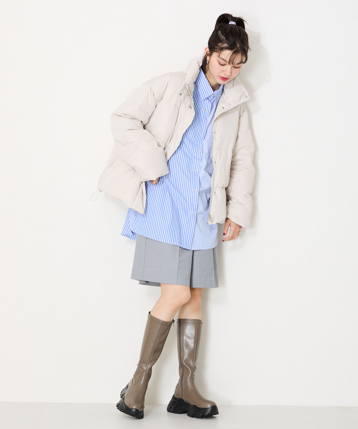 ORiental TRaffic「スニーカーソールロングブーツ/41503」|ロングブーツ|