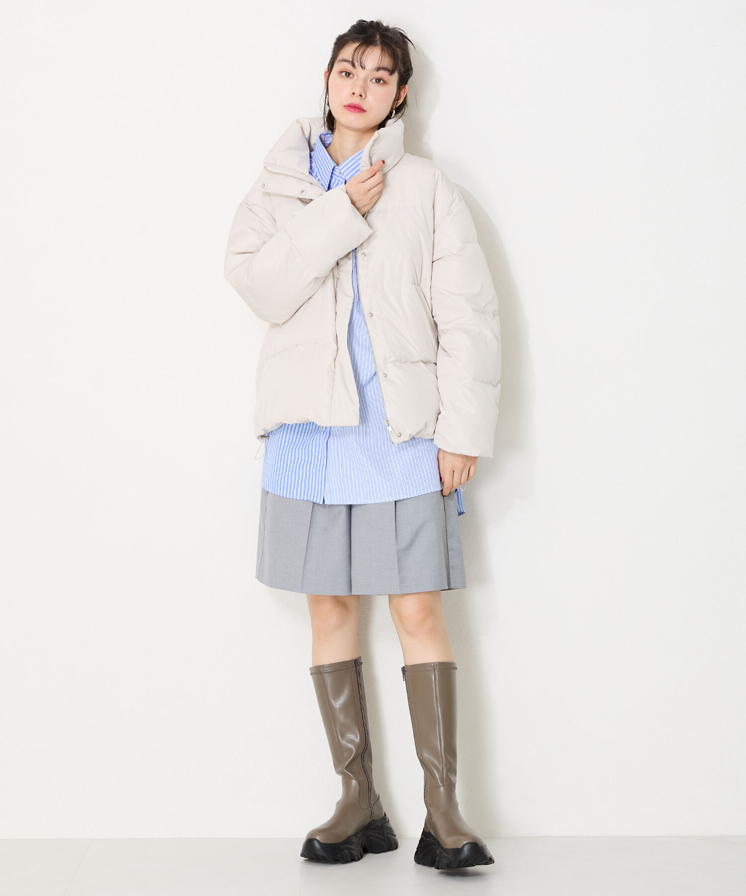 ORiental TRaffic「スニーカーソールロングブーツ/41503」|ロングブーツ|