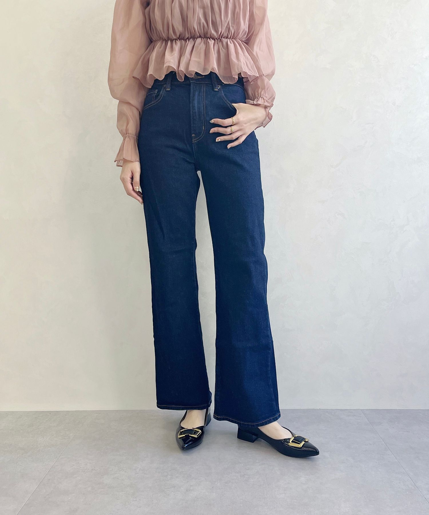 ORiental TRaffic「ポインテッドトゥモチーフパンプス/51104 パンプス フラット 人気 トレンド」|パンプス|