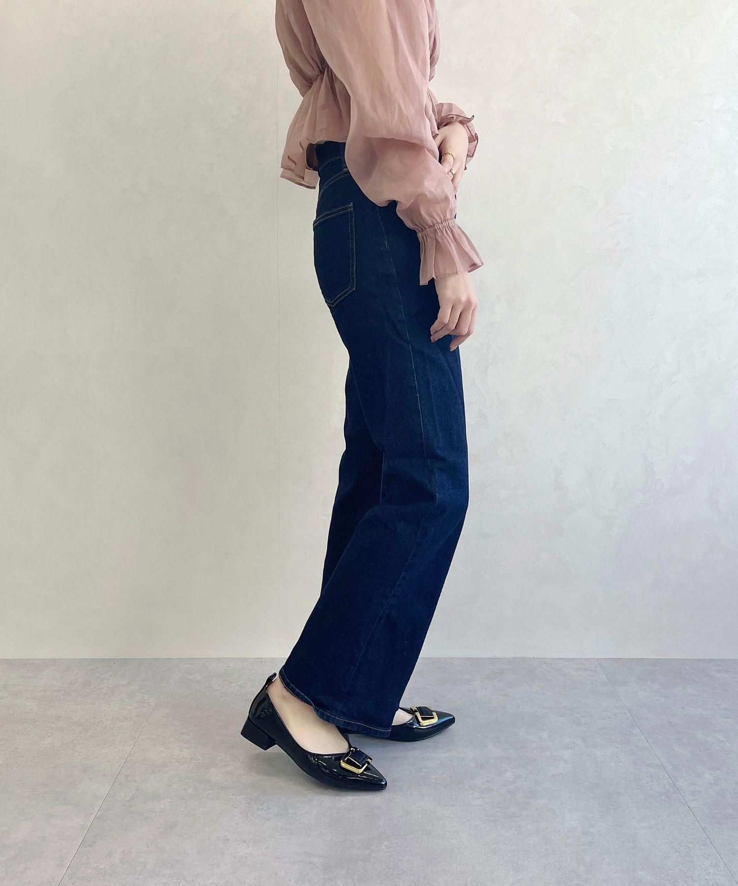 ORiental TRaffic「ポインテッドトゥモチーフパンプス/51104 パンプス フラット 人気 トレンド」|パンプス|