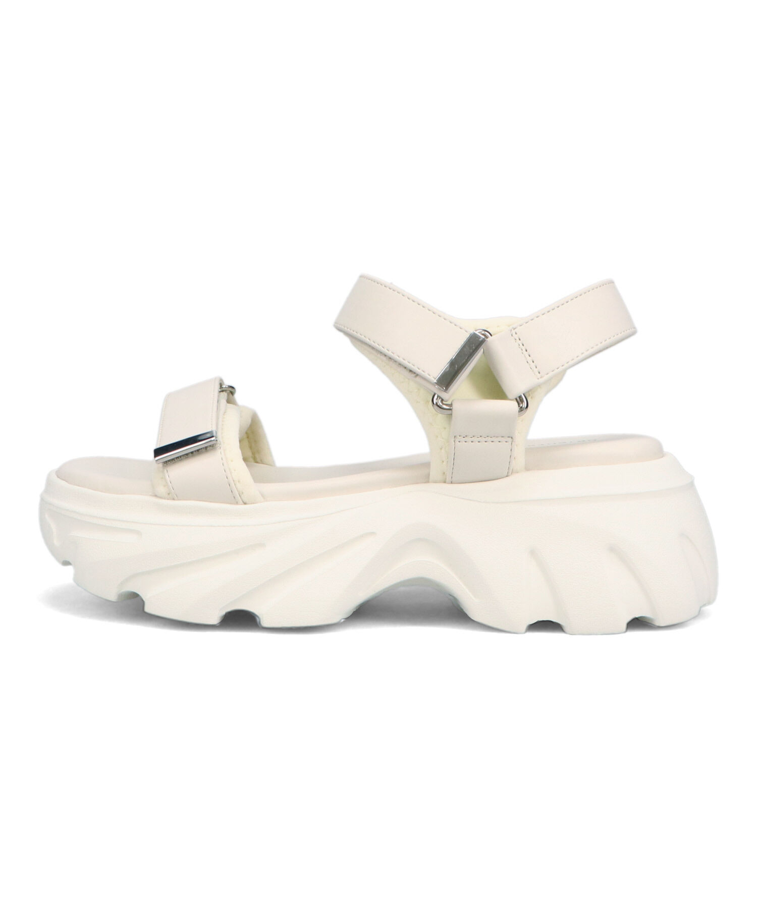 ORiental TRaffic「ボリュームソールベルトスポサン/51212 サンダル 厚底 人気 売れてる」|サンダル|