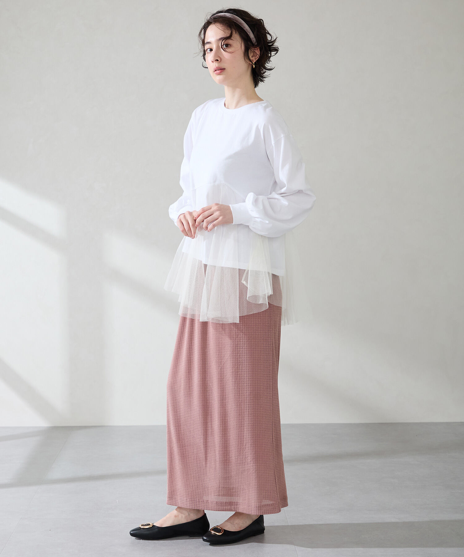 WA Oriental TRaffic「ゴールドモチーフフラットパンプス/52309」|パンプス|