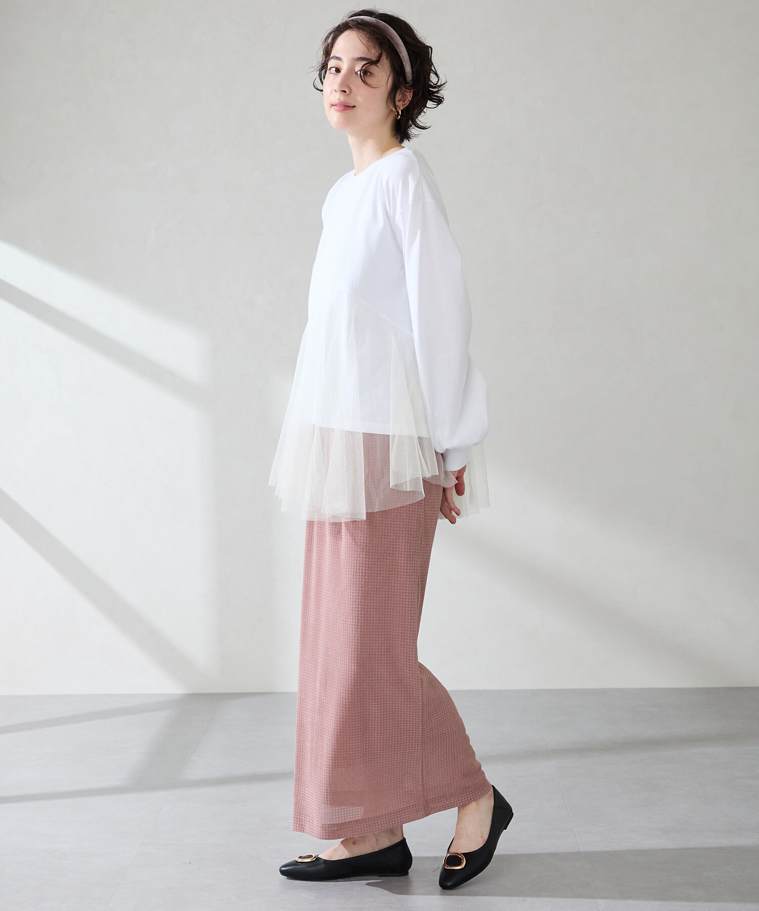 WA Oriental TRaffic「ゴールドモチーフフラットパンプス/52309」|パンプス|