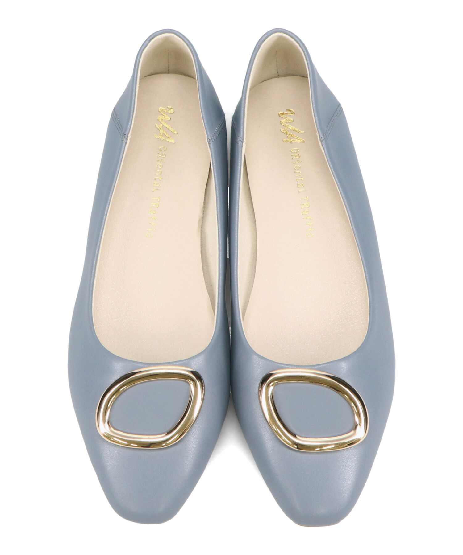 WA Oriental TRaffic「ゴールドモチーフフラットパンプス/52309」|パンプス|