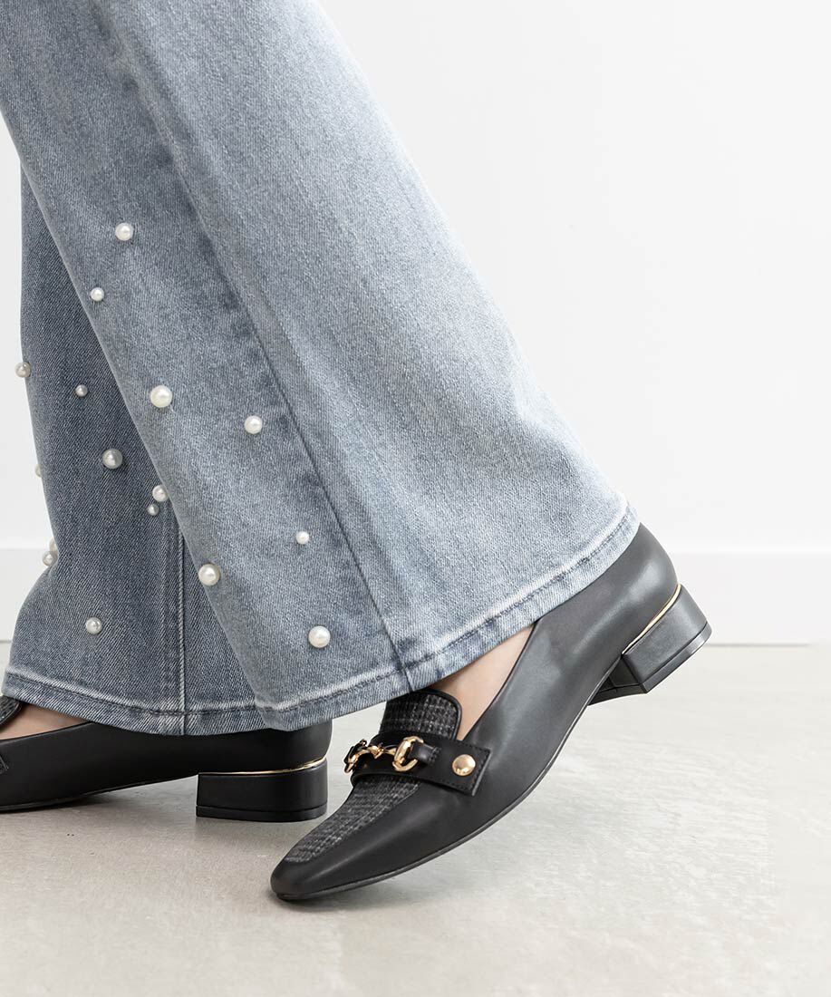  「3WAY ベルトデザインローファー」|ローファー|