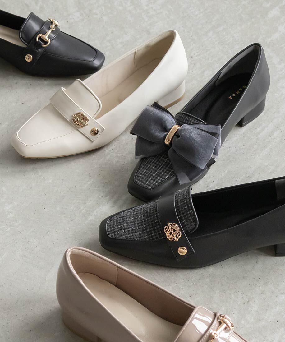  「3WAY ベルトデザインローファー」|ローファー|