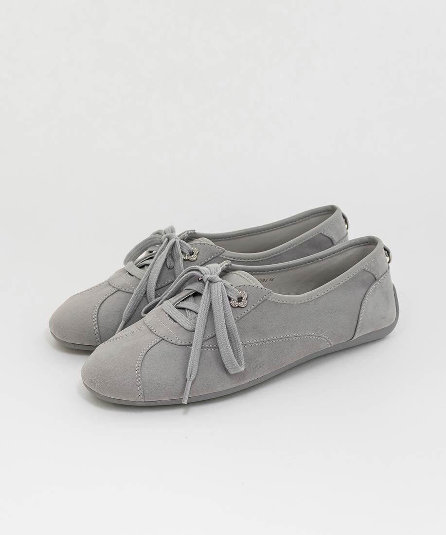  「2WAY オーガンジーリボンフラットスニーカー」|スニーカー|