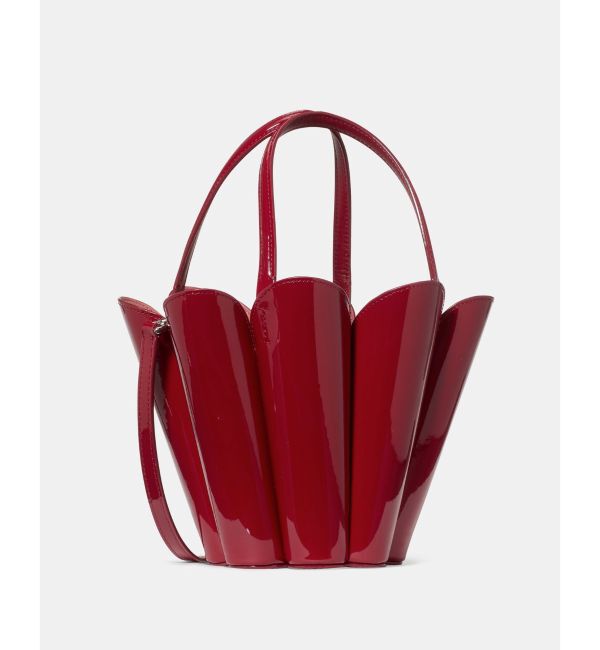 kate spade new york「ザ パテント スペードフラワー バケット バッグ」|ショルダー・メッセンジャー|