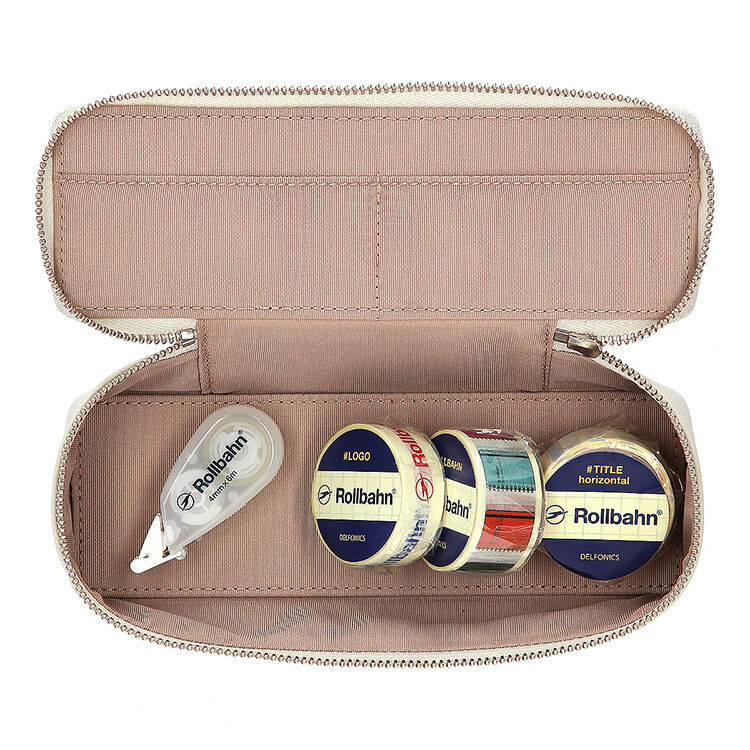 DELFONICS「リンバー ボックスペンケース」|ステーショナリー|ホワイト