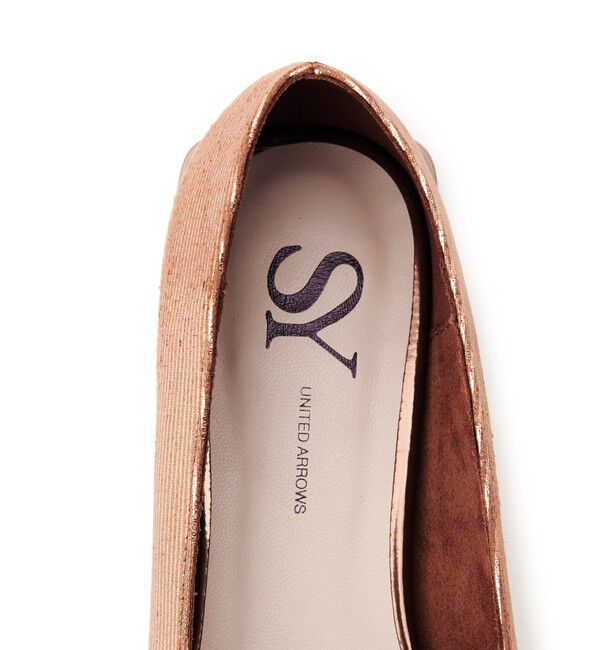 SY UNITED ARROWS「＜SY＞ダブルリボンピース フラット15●&uarr;」|パンプス|