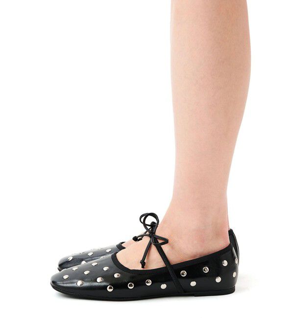 SY UNITED ARROWS「＜SY＞マルチドットバレエ フラット10●&uarr;」|バレエシューズ|