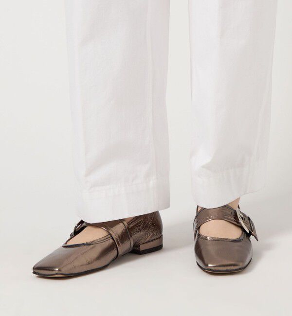 ODETTE E ODILE「ワイドベルトメリージェーンフラット20&uarr;」|パンプス|