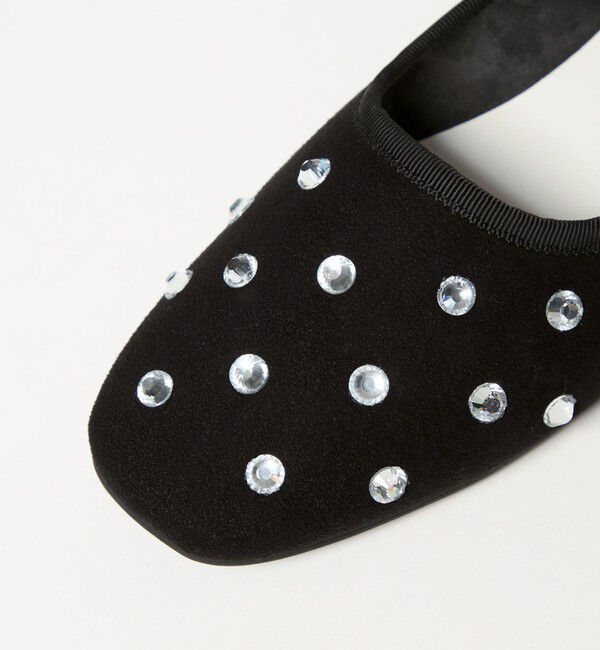 SY UNITED ARROWS「＜SY＞ マルチビジューバレエ フラット10&uarr;」|バレエシューズ|