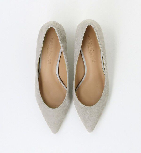 ODETTE E ODILE「ポインテッドブロックヒール パンプス55&darr;&uarr;」|パンプス|