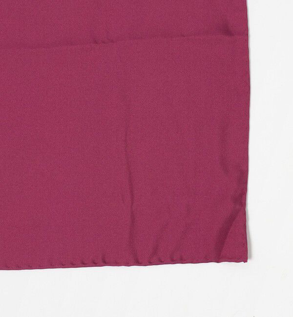 UNITED ARROWS「ツイル カラー チーフ」|ハンカチ|