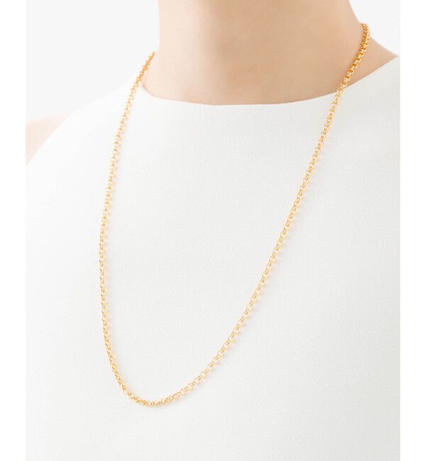 UNITED ARROWS「＜MARIHA＞Silent Rain ラウンドチェーン ネックレス」|ネックレス|GOLD