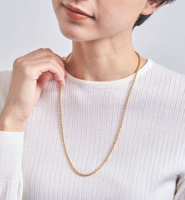 UNITED ARROWS「＜MARIHA＞Silent Rain ラウンドチェーン ネックレス」|ネックレス|