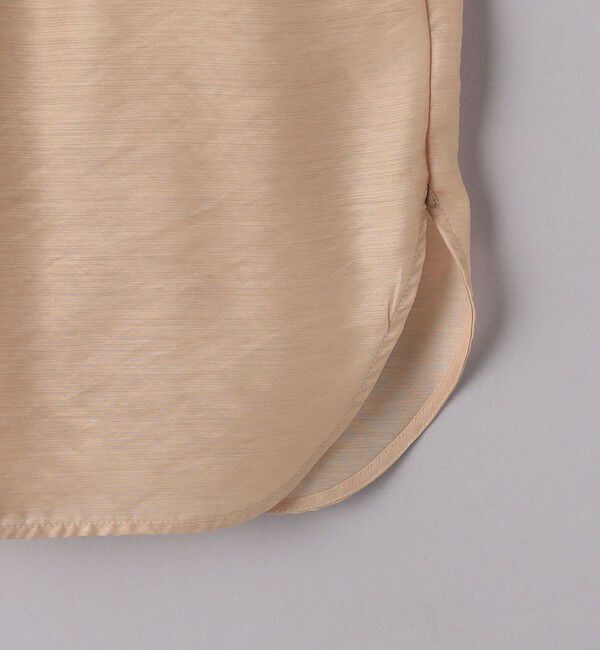 UNITED ARROWS「オーガンジー フリル＆ボウタイ ブラウス」|シャツ・ブラウス|