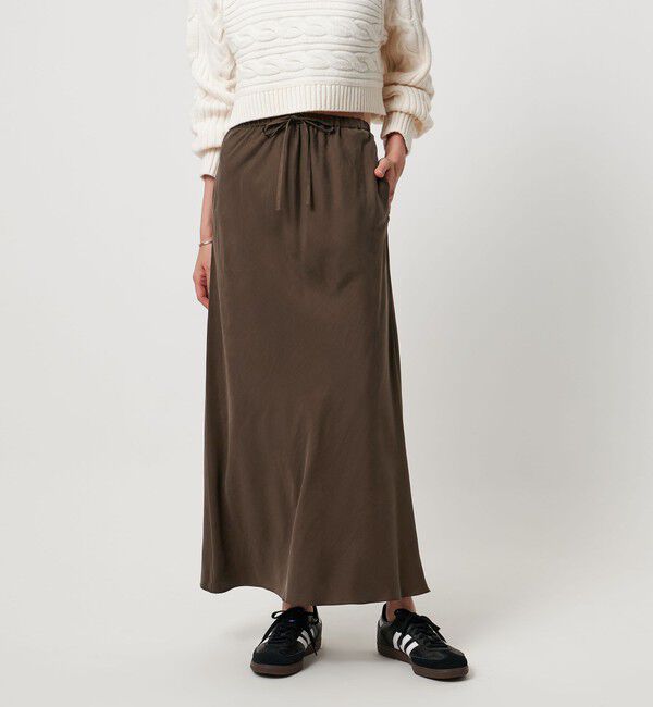 UNITED ARROWS「＜TO UNITED ARROWS＞フレア マキシスカート」|フレア|