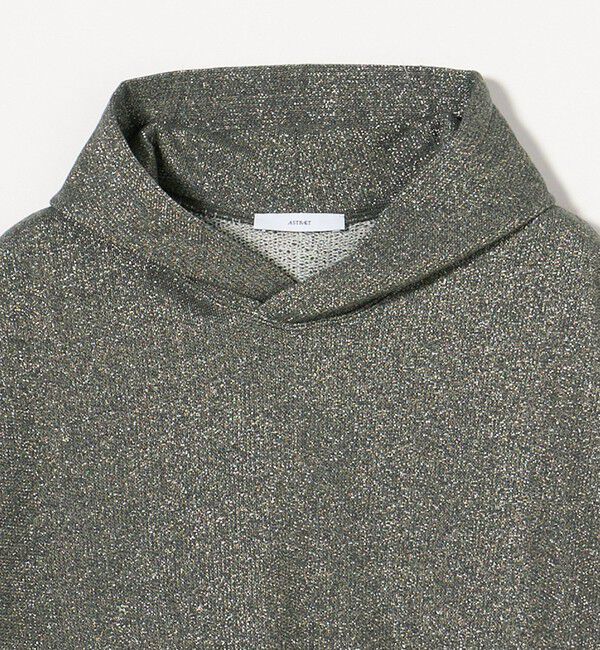 ASTRAET「＜ASTRAET＞ラメ ウラケ フーデッド ノースリーブプルオーバー」|パーカー|