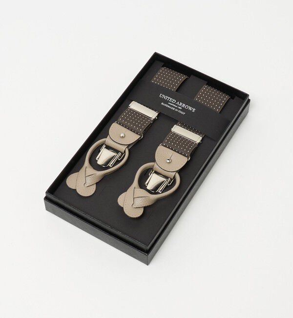 UNITED ARROWS「ドット サスペンダー」|サスペンダー|