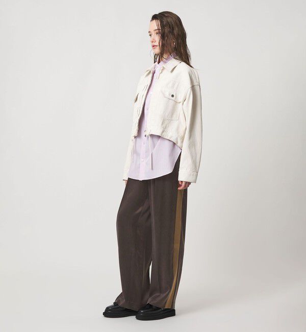 ASTRAET「＜ASTRAET＞ キュプラ ツイル ソクショウ ワイドパンツ」|その他|