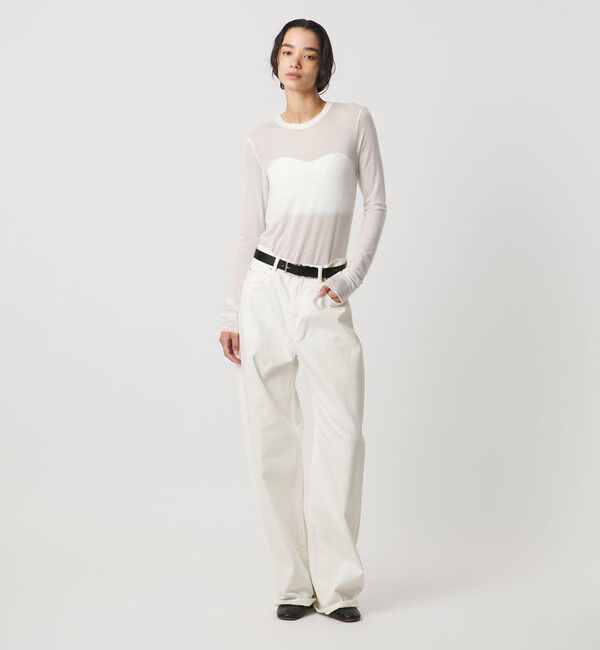 AEWEN MATOPH「＜AEWEN MATOPH＞デニムカーブパンツ」|デニム|