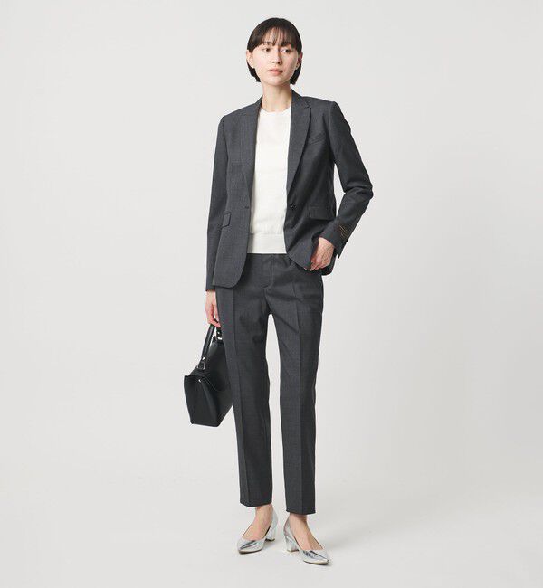 UNITED ARROWS「Vitale Barberis Canonico スリム テーパードパンツ 26SS」|スラックス|