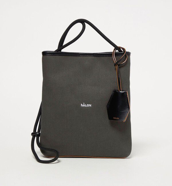 UNITED ARROWS「＜hALON＞ボンディング ミニ ショルダーバッグ」|ショルダー・メッセンジャー|OLIVE