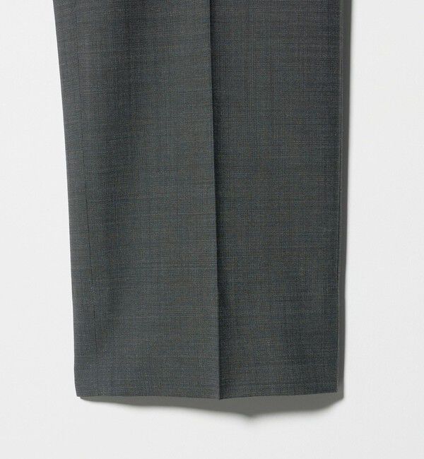 UNITED ARROWS「ピンヘッド トロピカル サイドエクステンド ノープリーツ スラックス COMFORT EASY‐MODEL ウォッシャブル 」|スラックス|