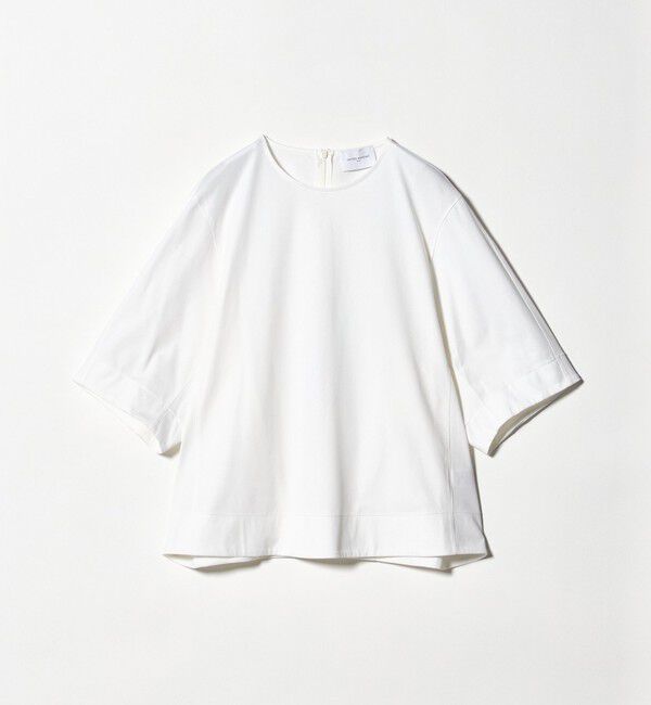 UNITED ARROWS「トリコット フォーム Tシャツ」|Tシャツ・カットソー|OFF WHITE
