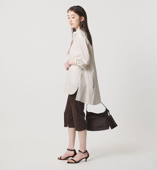 UNITED ARROWS「リボン ボウタイ チュニック シャツ」|シャツ・ブラウス|