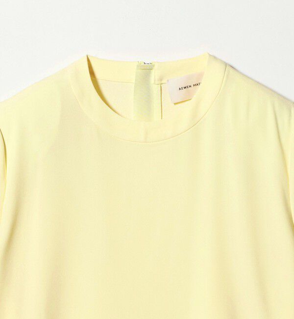 AEWEN MATOPH「＜AEWEN MATOPH＞ショルダーパッド Tブラウス ‐ ウォッシャブル ‐」|シャツ・ブラウス|